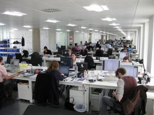 training course: concentration and focus in an open plan office concept