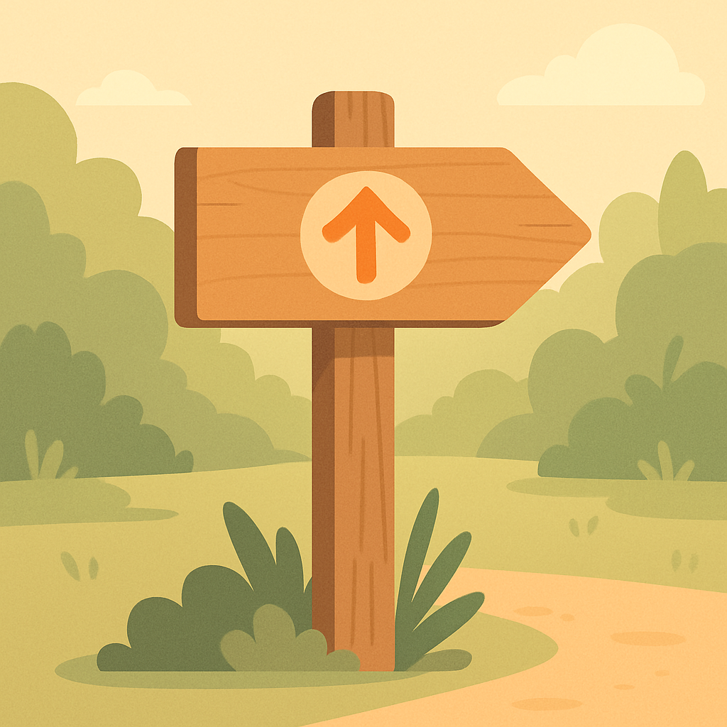 park signage psychology illustration