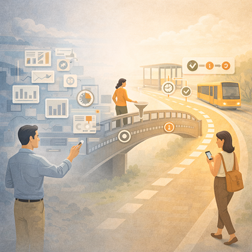 Transit reliability dashboard integrating data, plain language, and governance for consistent rider-facing reporting
