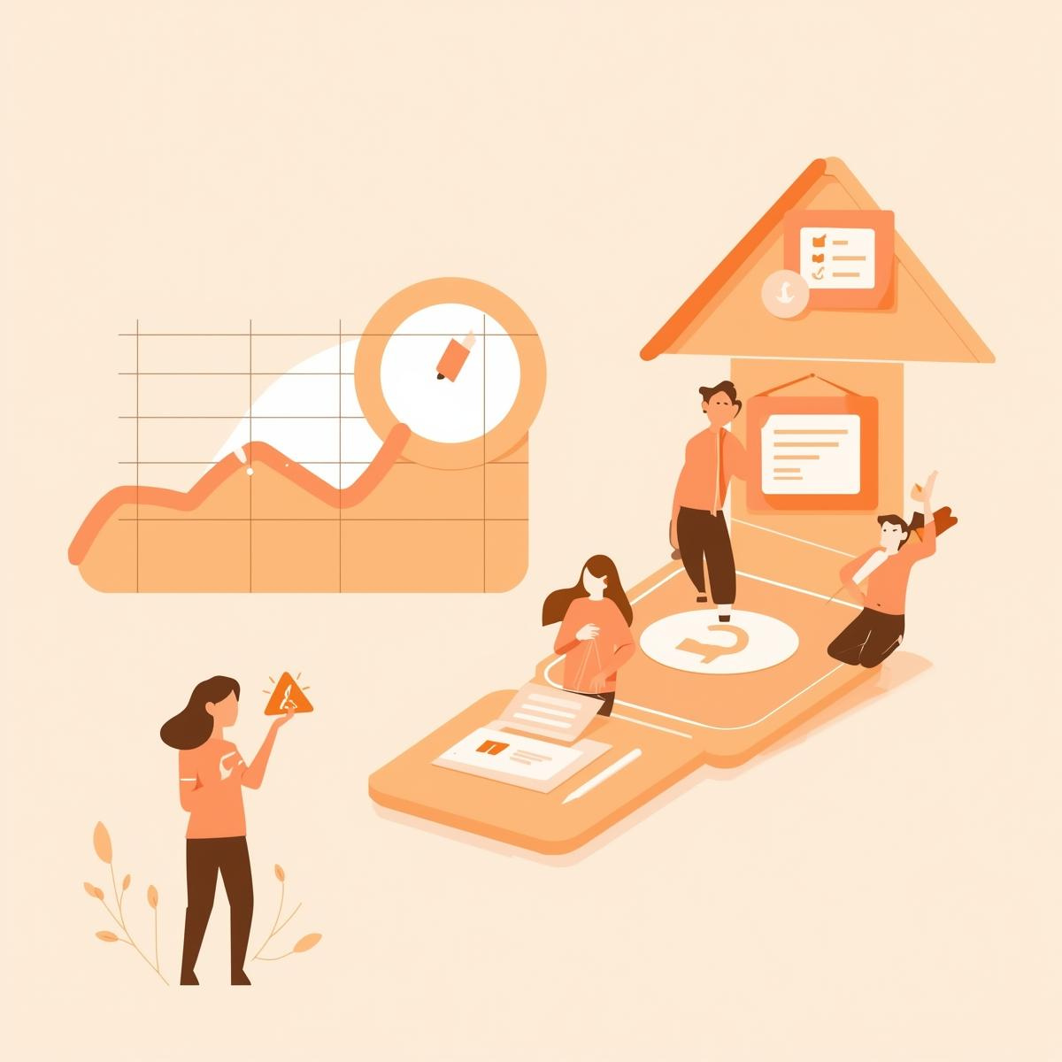 Public health dashboard displaying health trends and community data in a clear visual format