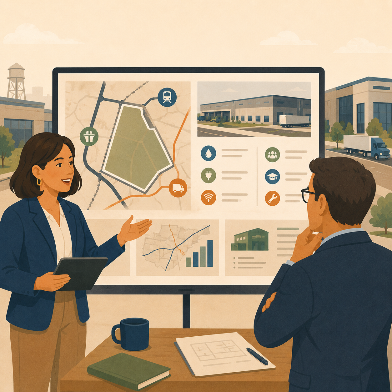 State infrastructure bank partnering with local governments to explain funding opportunities for public infrastructure projects