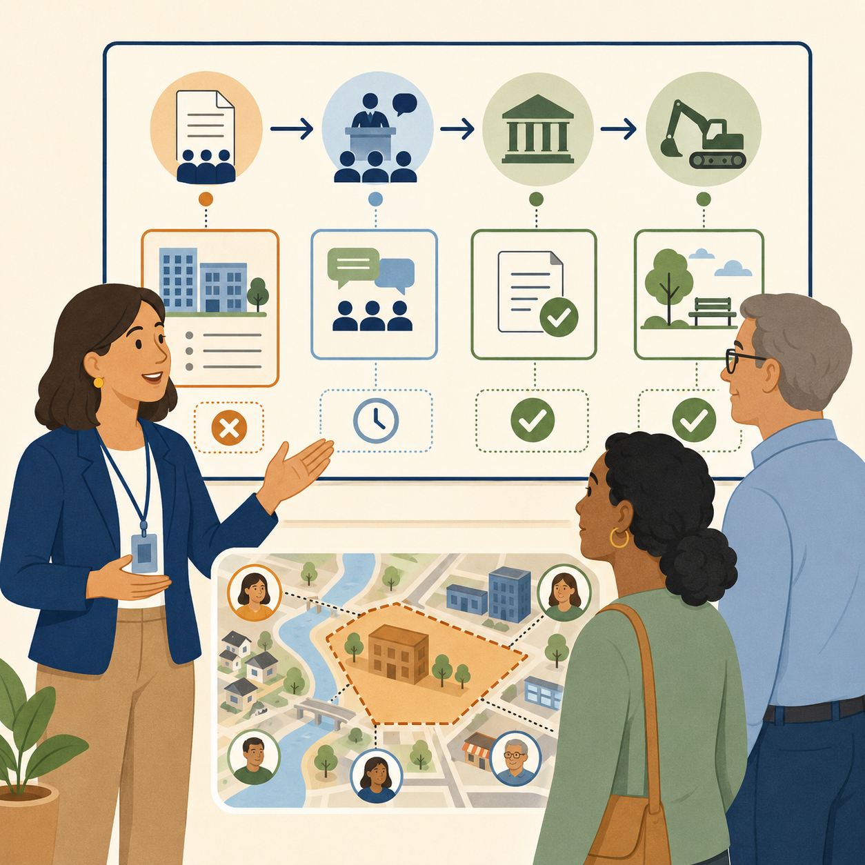 Local government using clear communication to explain ordinance updates, policy changes, and their impact on the community