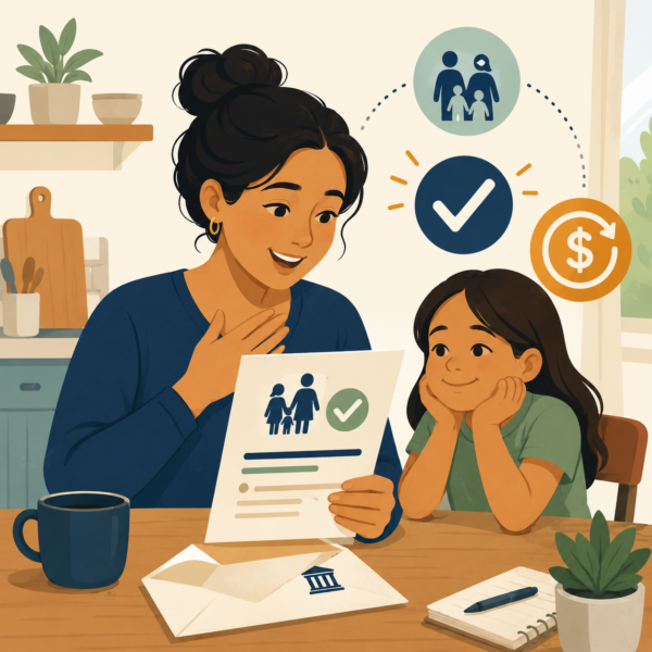 Family learning they may qualify for a refundable tax credit through a clear agency notice