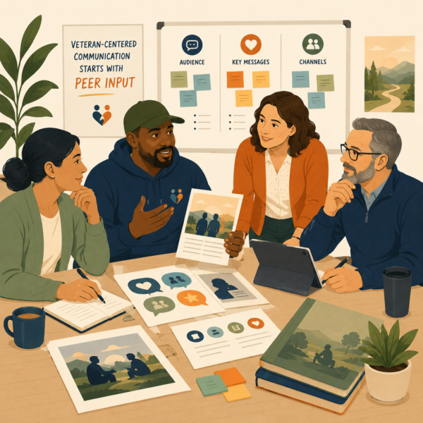 Veterans services agency using peer support specialists to strengthen outreach, build trust, and connect veterans with available resources