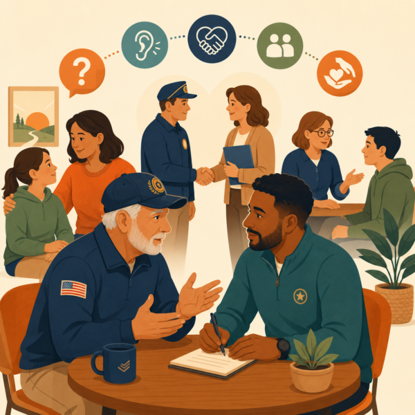 Veterans services agency integrating QPR training into community engagement efforts to help identify and support veterans in need