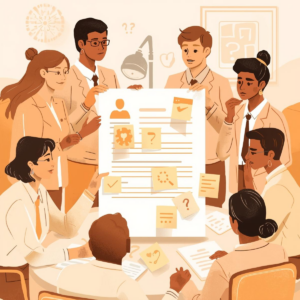 Water agency staff meeting to align communication before public outreach initiatives