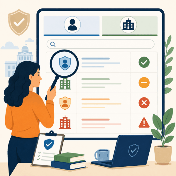 Regulatory agency explaining an enforcement action to the public using clear and plain-language communication