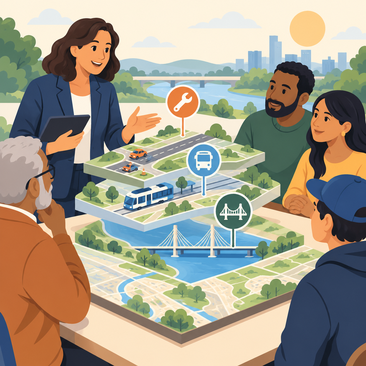 Transportation officials engaging diverse communities about equitable public services