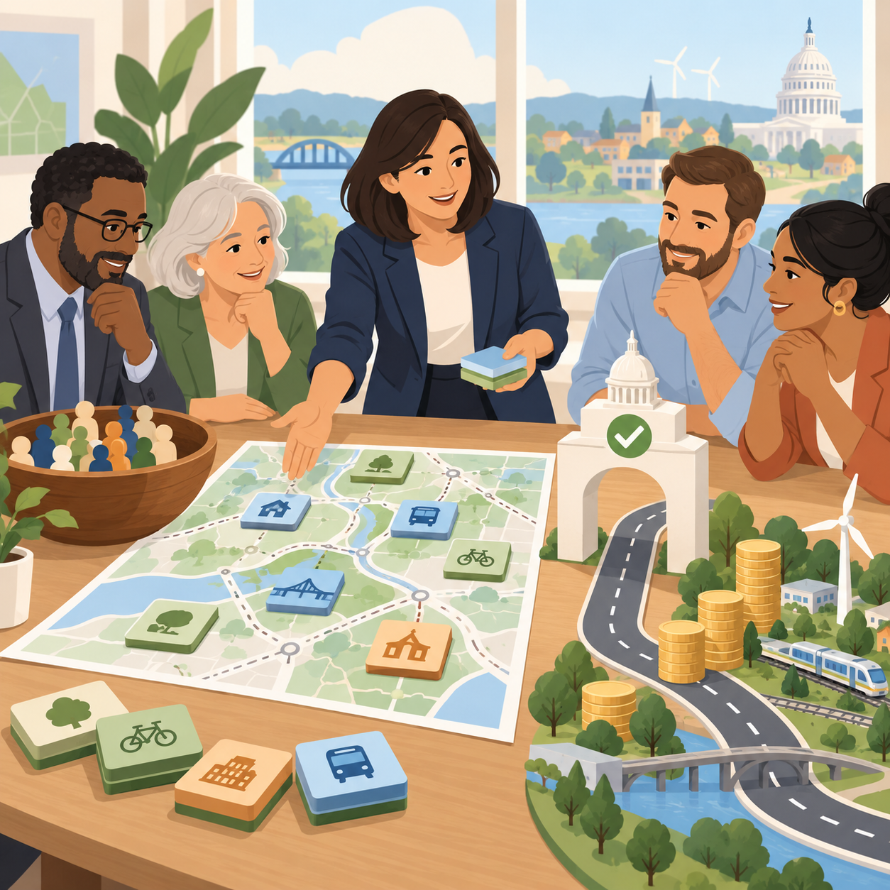 Regional planning officials gathering input from communities often underrepresented in planning processes